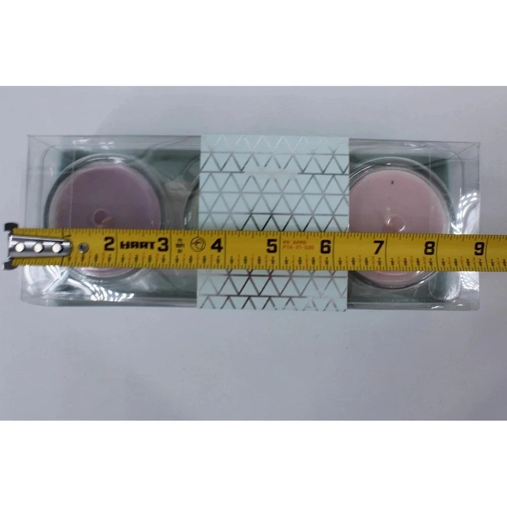 Self Care Votive Candle Set 3pc Lotus Flower Teaberry Jasmine Vine Soy Scented